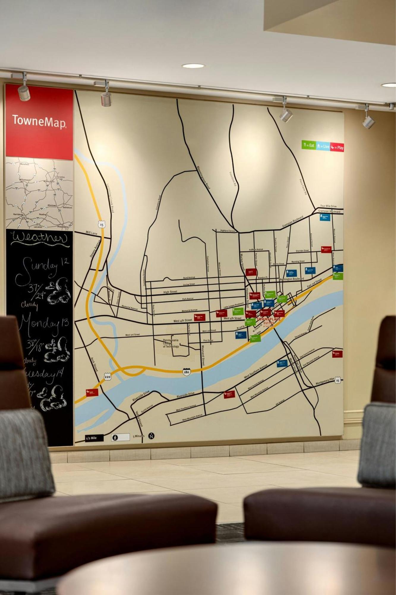 Towneplace Suites By Marriott Williamsport Buitenkant foto